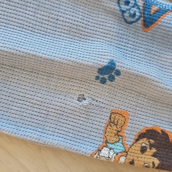 Y2K 2007 Go Diego Go Matching Thermal Pajama Set, size 6 - Picture 10 of 14